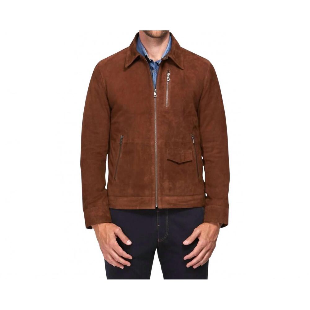 NEW LUSSO BENI bostra jacket in cognac
